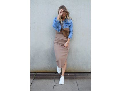 Krátká denim bunda
