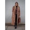 Softshellový, dlouhý trench coat