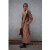 Softshellový, dlouhý trench coat