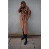 Softshellový, dlouhý trench coat