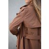 Softshellový, dlouhý trench coat