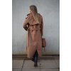 Softshellový, dlouhý trench coat