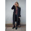 Softshellový, dlouhý trench coat