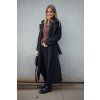 Softshellový, dlouhý trench coat