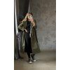 Softshellový, dlouhý trench coat