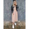 Dlouhé šaty s řasením
